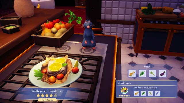 Disney Dreamlight Valley Walleye en Papillote | How to Make – Xbox Advisor