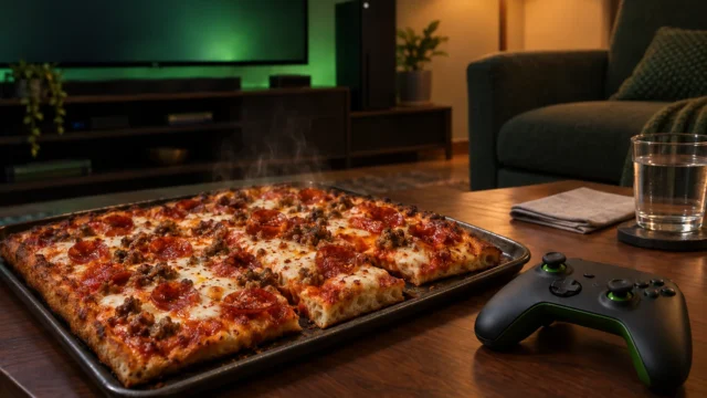 Gears of War E-Day Pizza: Emblem Offer and Sold-Out Cutter