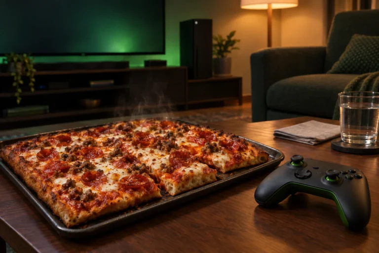 Gears of War E-Day Pizza: Emblem Offer and Sold-Out Cutter