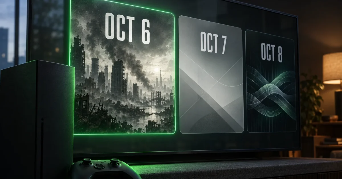 Gears of War: E-Day Joins Game Pass Oct 6, Plus Echo Weaver Oct 8